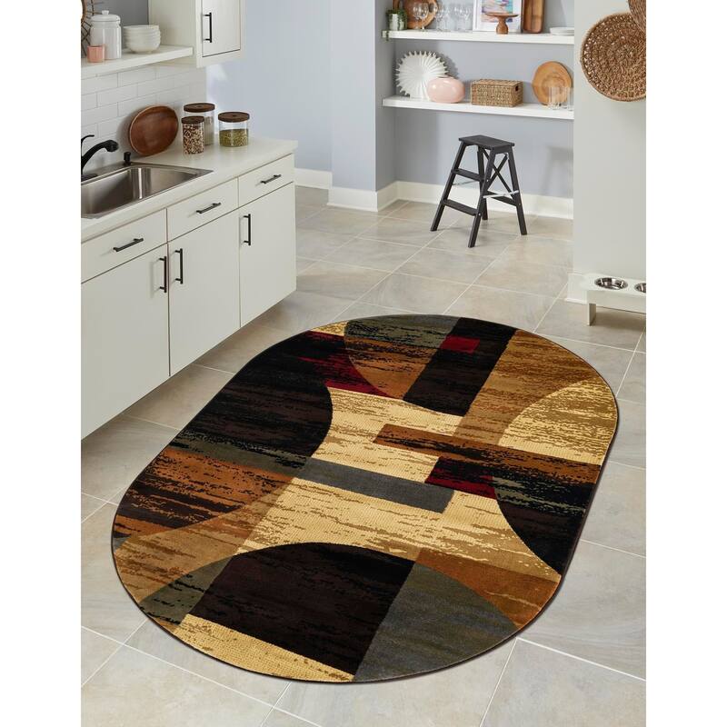 Contemporary Rietveld Collection Area Rug