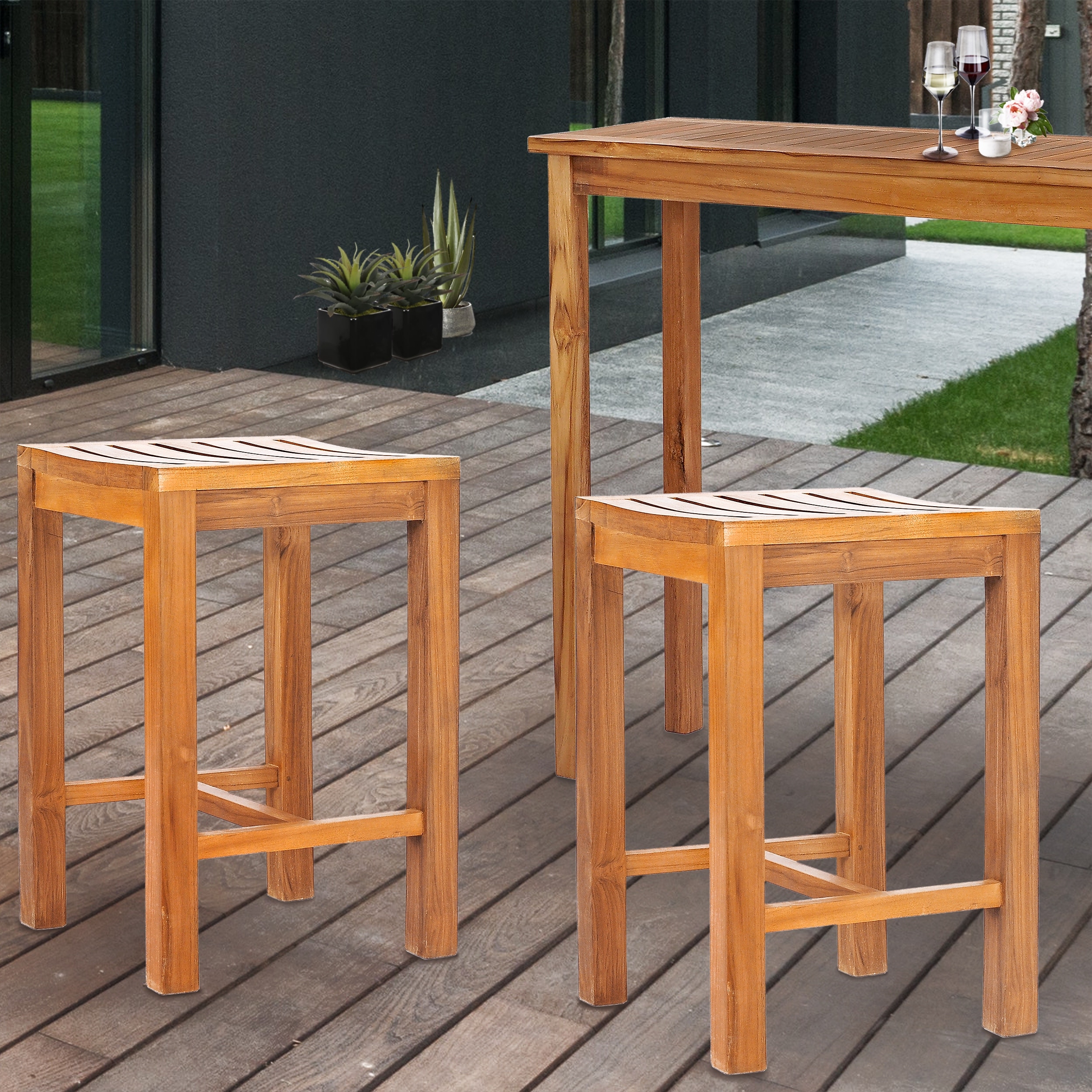 24 inch outdoor clearance stools