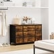 preview thumbnail 11 of 42, 55 Inch TV Stand 10 Drawer TV Dresser with Charging Station