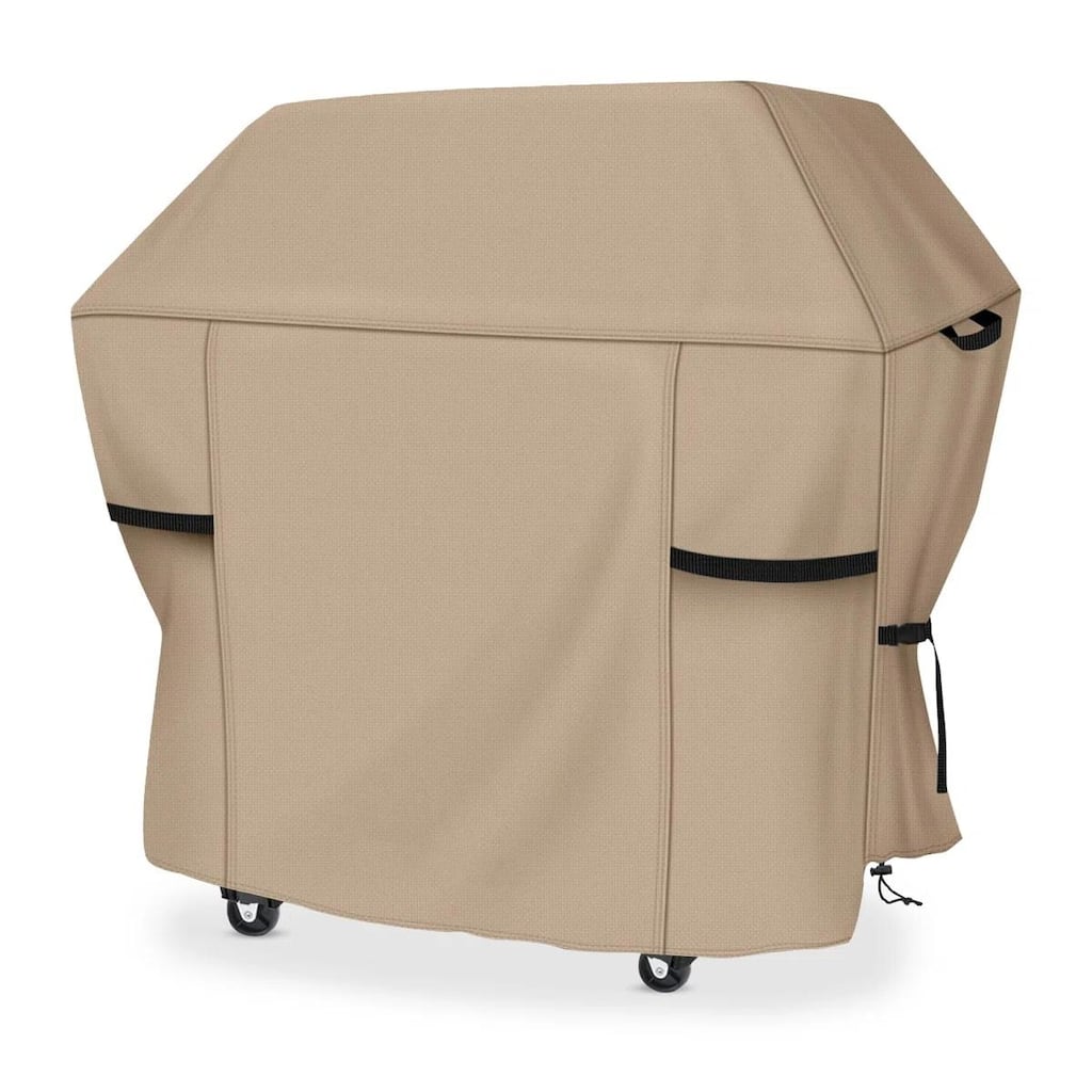 Heavy-Duty Outdoor BBQ Grill Cover - Waterproof, UV-Resistant & Tear-Proof with All-Weather Protection & Secure Fit