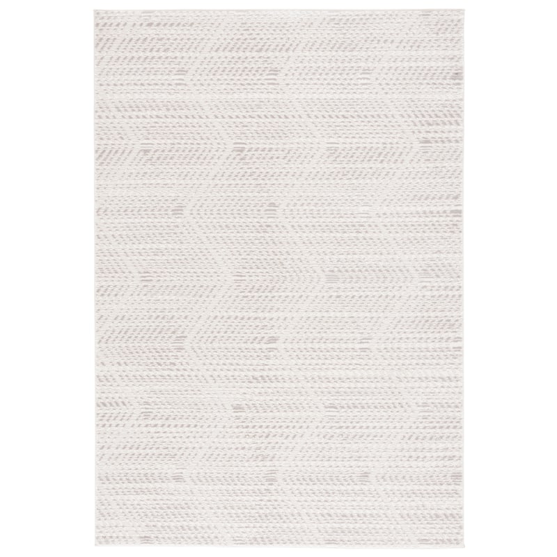 SAFAVIEH Revive Ghyslaine Transitional Rug - 6'7" Square - Ivory/Grey