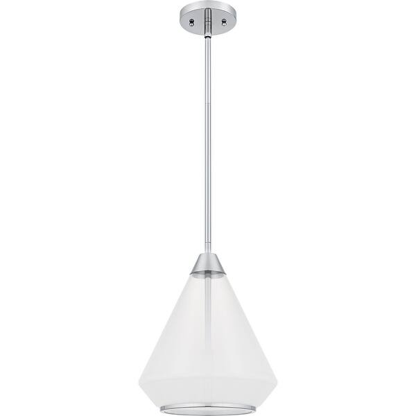 slide 2 of 6, Haze Mini Pendant Polished Chrome