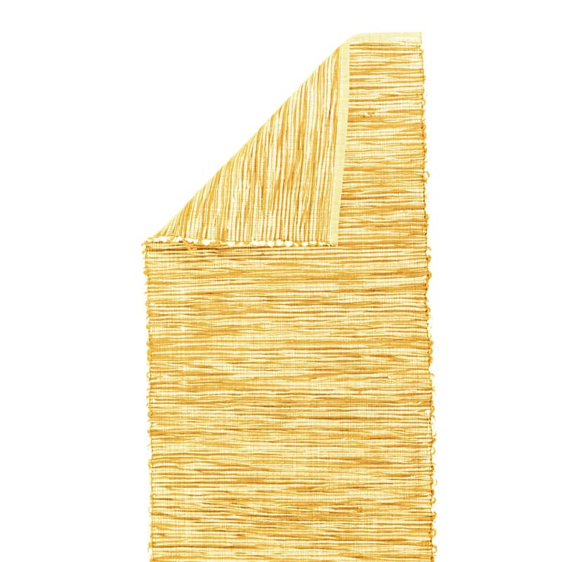 Fabstyles Shadows Cotton Table Runner - 13x72 - Honey