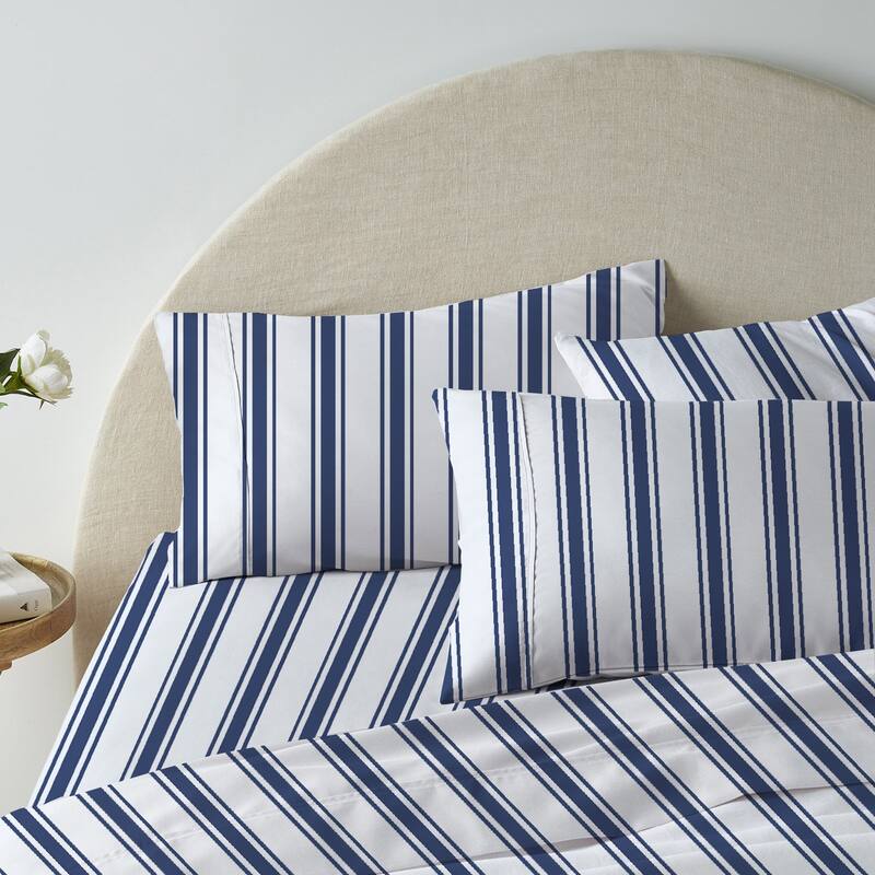 Color Sense Cotton 225TC Silky Wrinkle Resistant Sheet Set