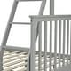 preview thumbnail 7 of 56, Twin Over Full Wood Bunk Bed with Storage Drawers and Ladder