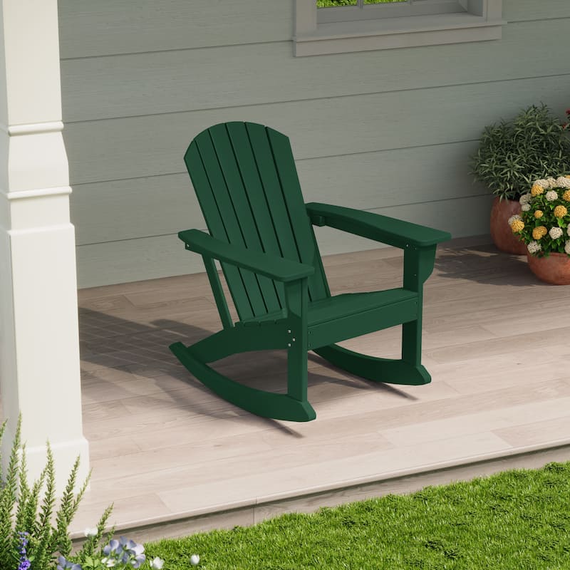 Laguna Hdpe All Weather Outdoor Patio Rocking Chair