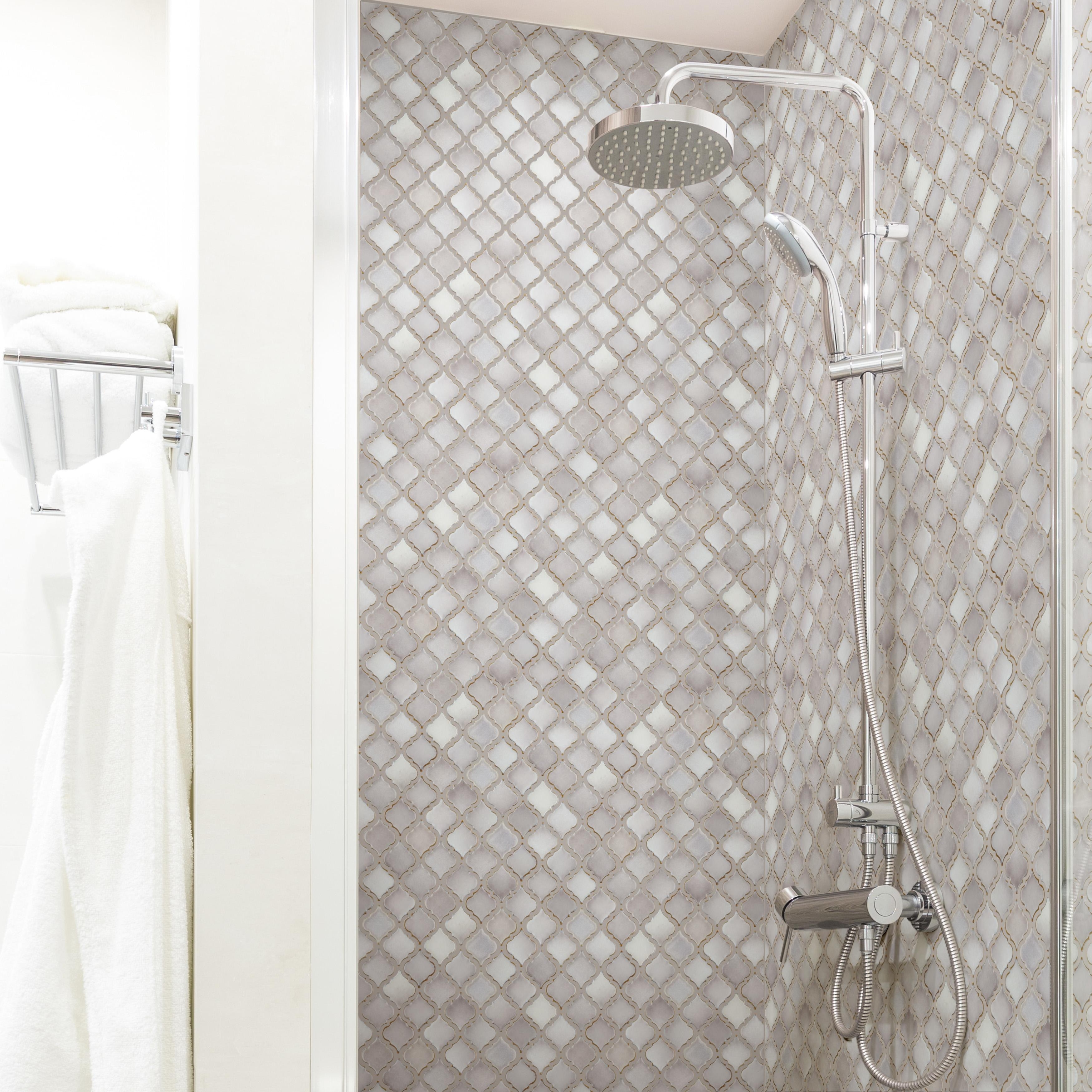 Merola Tile Hudson Tangier Dove Grey 12-3/8" x 12-3/8" Porcelain Floor and Wall Tile