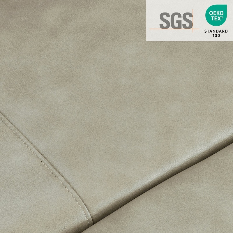 MCombo 62.6'' RV Recliner Loveseat Sofa with Console, Zero Wall Hugger Power Loveseat Recliner with USB Charge Ports, Outlet