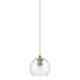 Option Brushed Brass / Clear