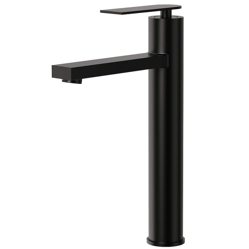 Modern Single-Hole Single-Handle Bathroom Faucet Vessel Sink Faucet