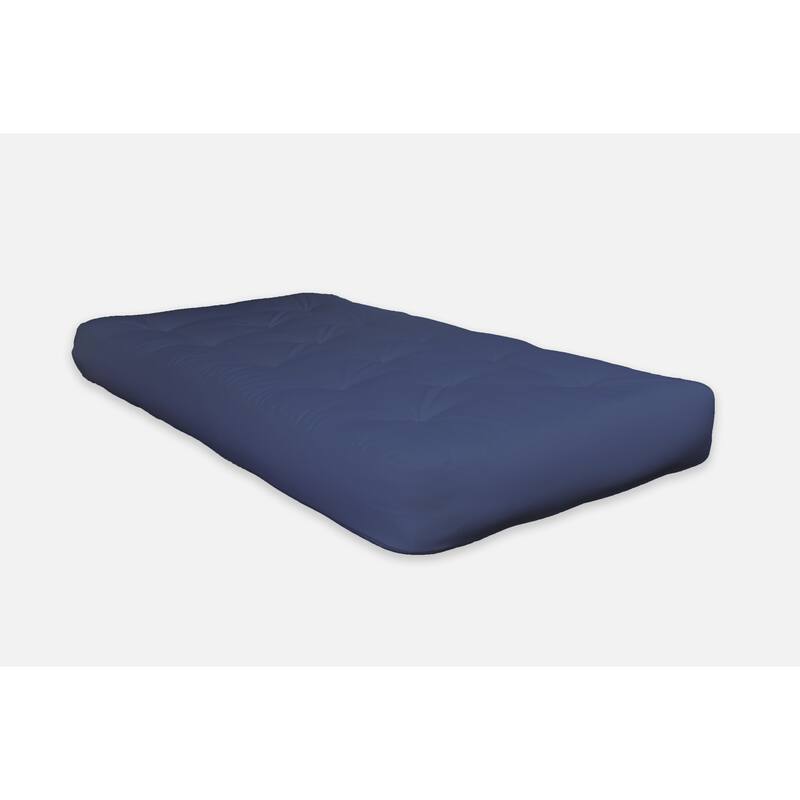 8" Folding Mattresses, Double Poly Single Foam Futon Mattress, Mattress in a Box, Full
