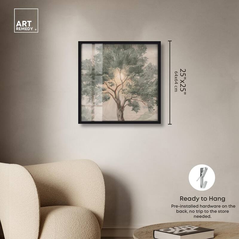 Emanating Branches II Shadowbox by Art Remedy