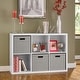 preview thumbnail 4 of 9, ClosetMaid Decorative Storage 6-Cube Organizer