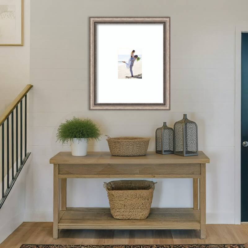 Lyla Ornate Silver Framed Picture Frame, Photo Frame