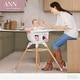 preview thumbnail 3 of 20, Evolur Ann Beechwood 4-in-1 Highchair