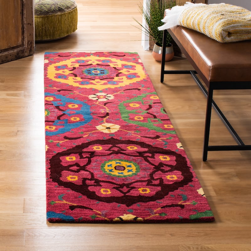 SAFAVIEH Handmade Wyndham Manlia Modern Wool Rug