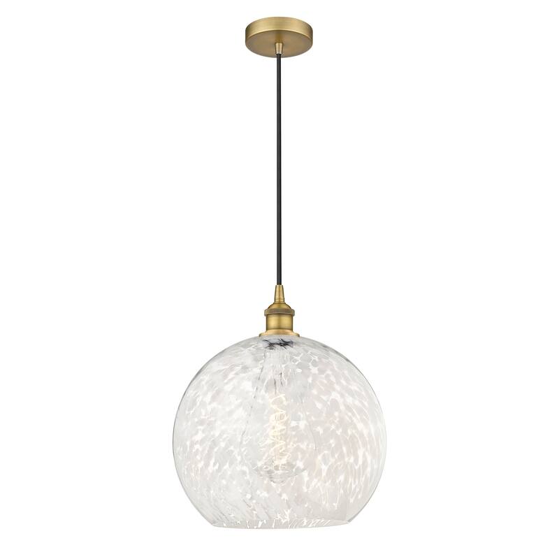 Innovations Lighting 616-1P 17 14 White Mouchette Pendant White