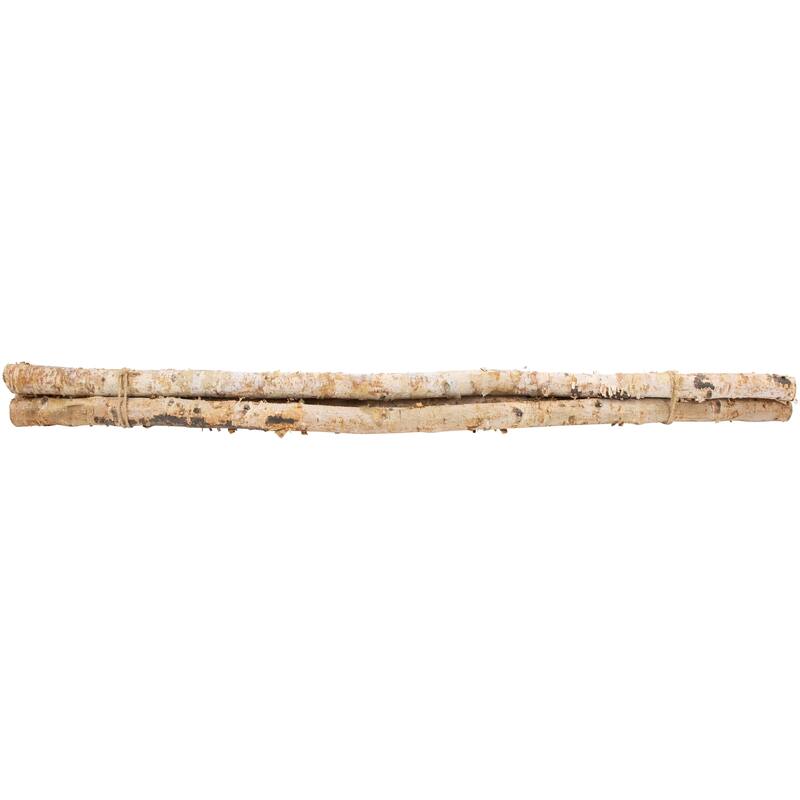 38.5" Birch Wood Branch Bundle Christmas Display