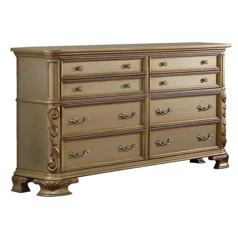Miranda Gold Bedroom Set