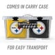 preview thumbnail 5 of 3, Pittsburgh Steelers NFL Dual Sided Pro Stop & Slide Cornhole Bags