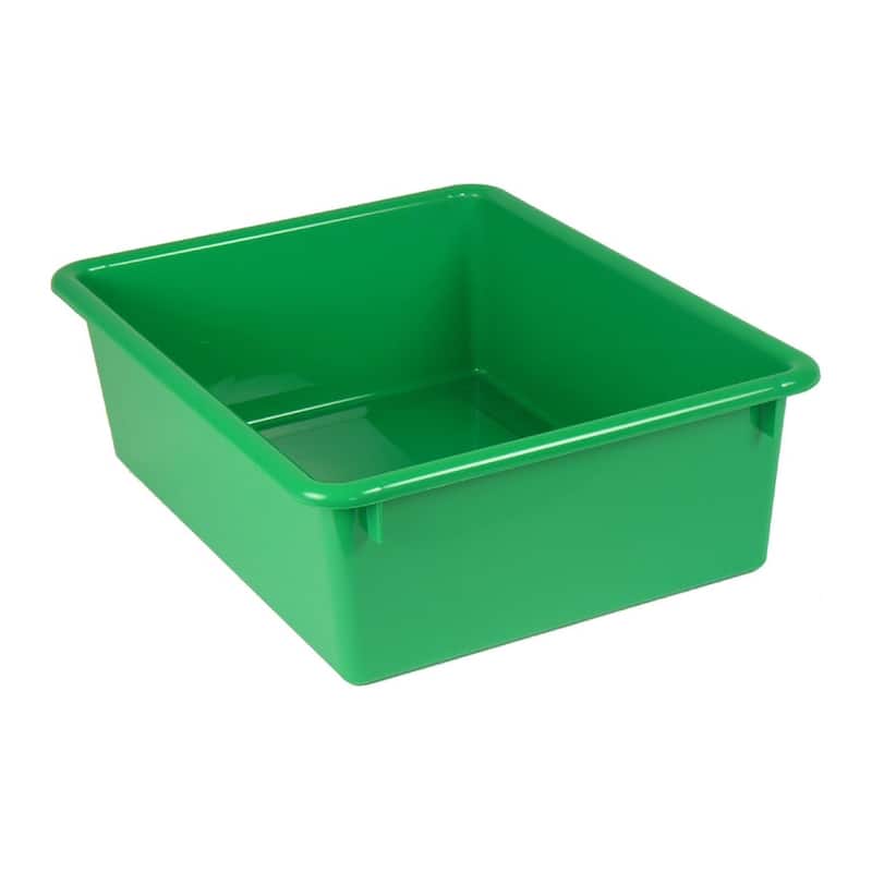 Romanoff Double Stowaway Tray Only, Green, Pack of 3