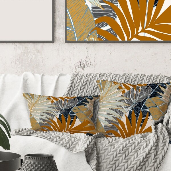 Palm throw pillows store