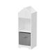 Option 1 Drawer White+Gray