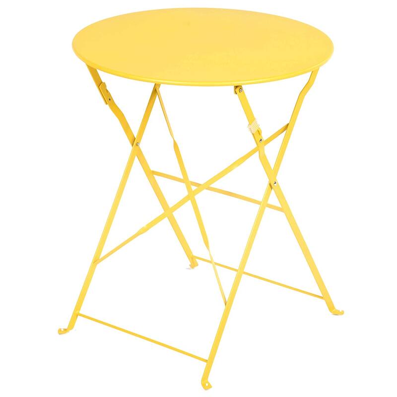 Clihome Outdoor 3 Piece Premium Steel Patio Bistro Set