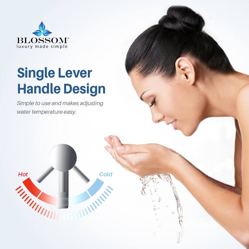 Solid Brass Leed Free Single Handle Bathroom Faucet