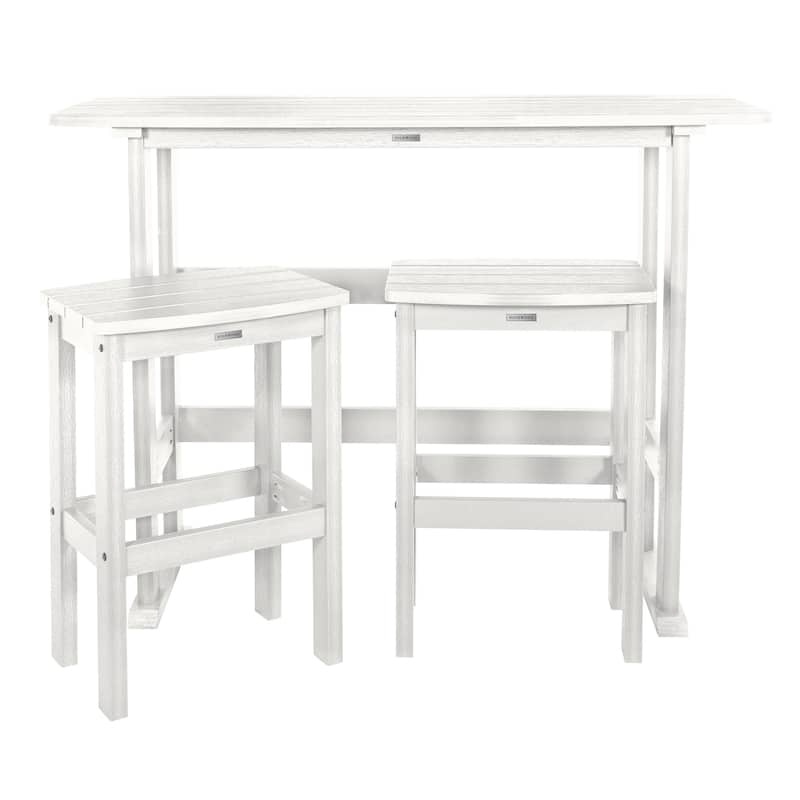 Lehigh 3-piece Outdoor Balcony Set - Bar-height
