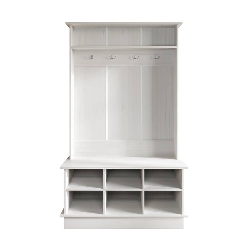 CraftPorch Modern and Contemporary Hall Tree with Storage