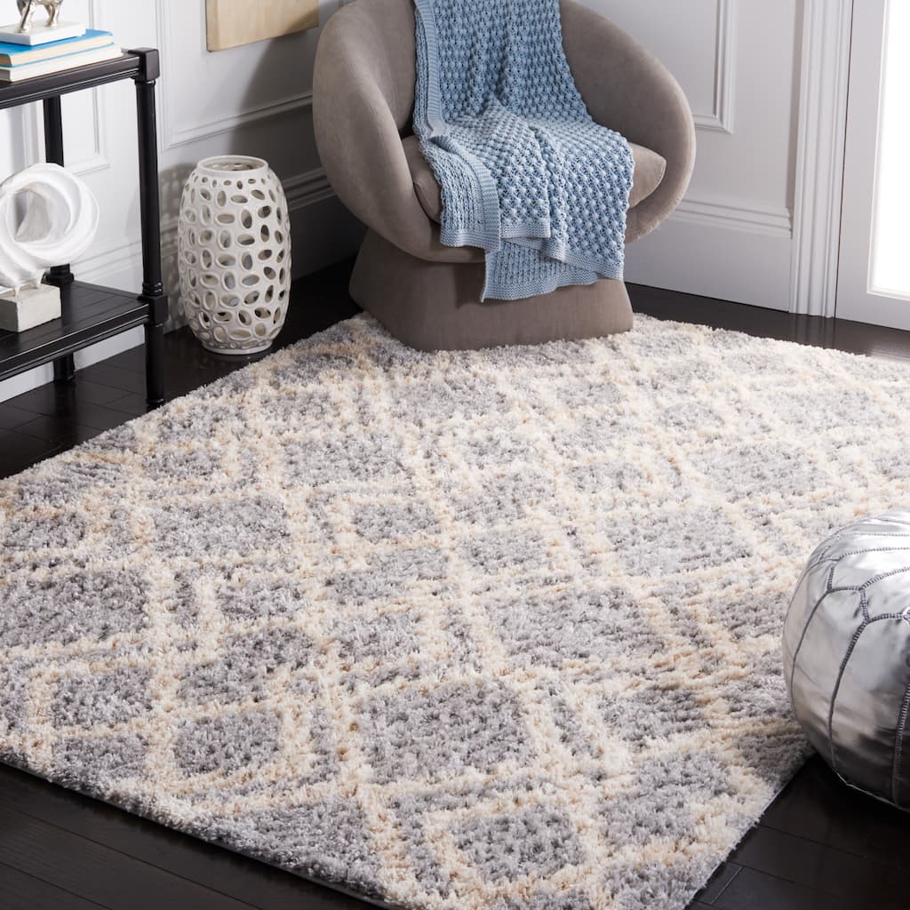 SAFAVIEH Berber Shag Maha Moroccan 1.2-inch Thick Rug