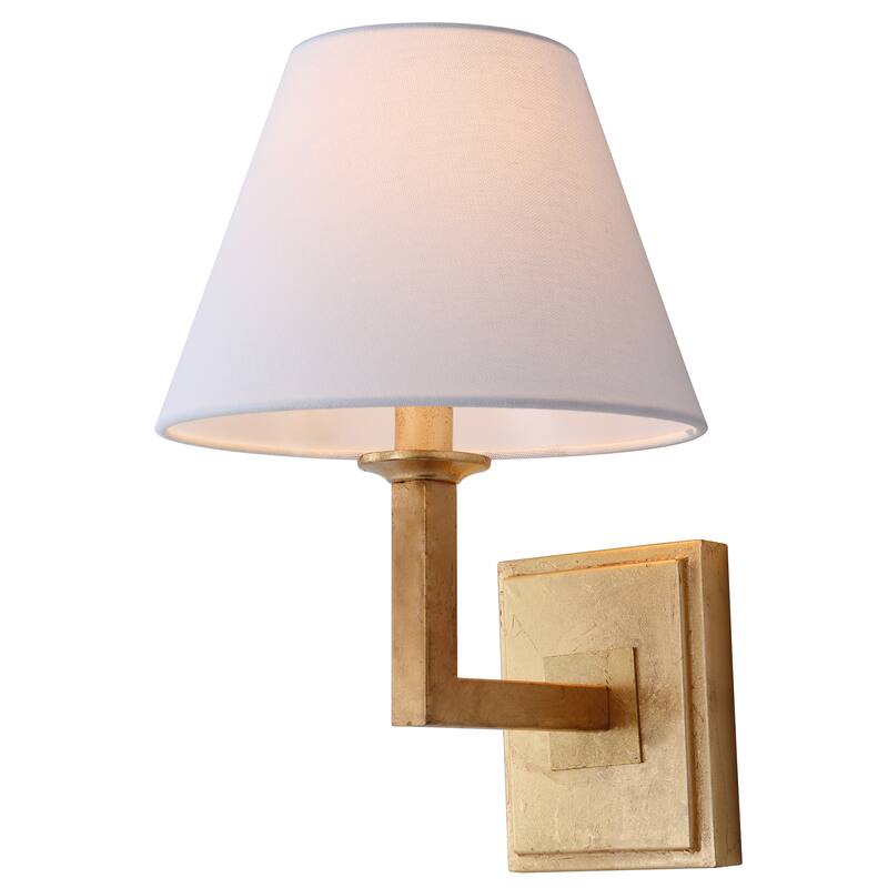 SAFAVIEH Lighting Keesha Chrome Wall Sconce (Set of 2) - 9"x9.5"x14.5" - 9Wx10Dx15H
