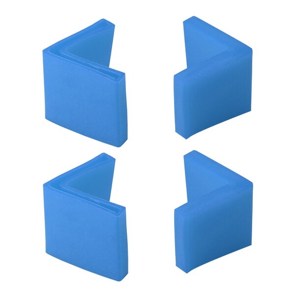 Angle Iron Foot Pad L Shaped Plastic Leg Cap Cover Chair Floor