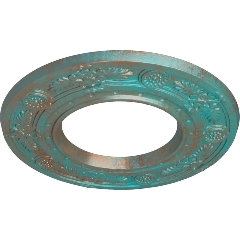 8"OD x 3 7/8"ID x 1/2"P Daniela Ceiling Medallion