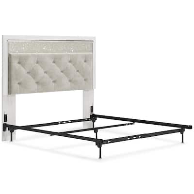 Signature Design by Ashley Altyra White Upholstered Panel Headboard