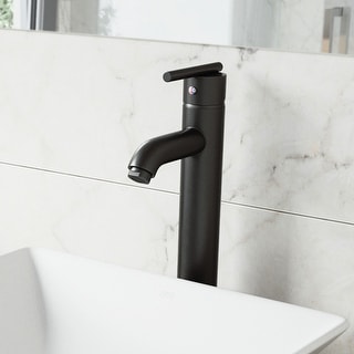VIGO Seville Single-Handle Single Hole Bathroom Vessel Sink Faucet