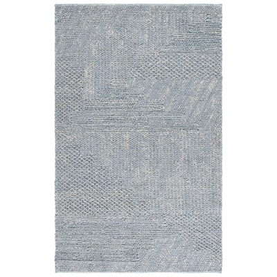 SAFAVIEH Handmade Natural Erltrud Fiber Farmhouse Hemp Rug