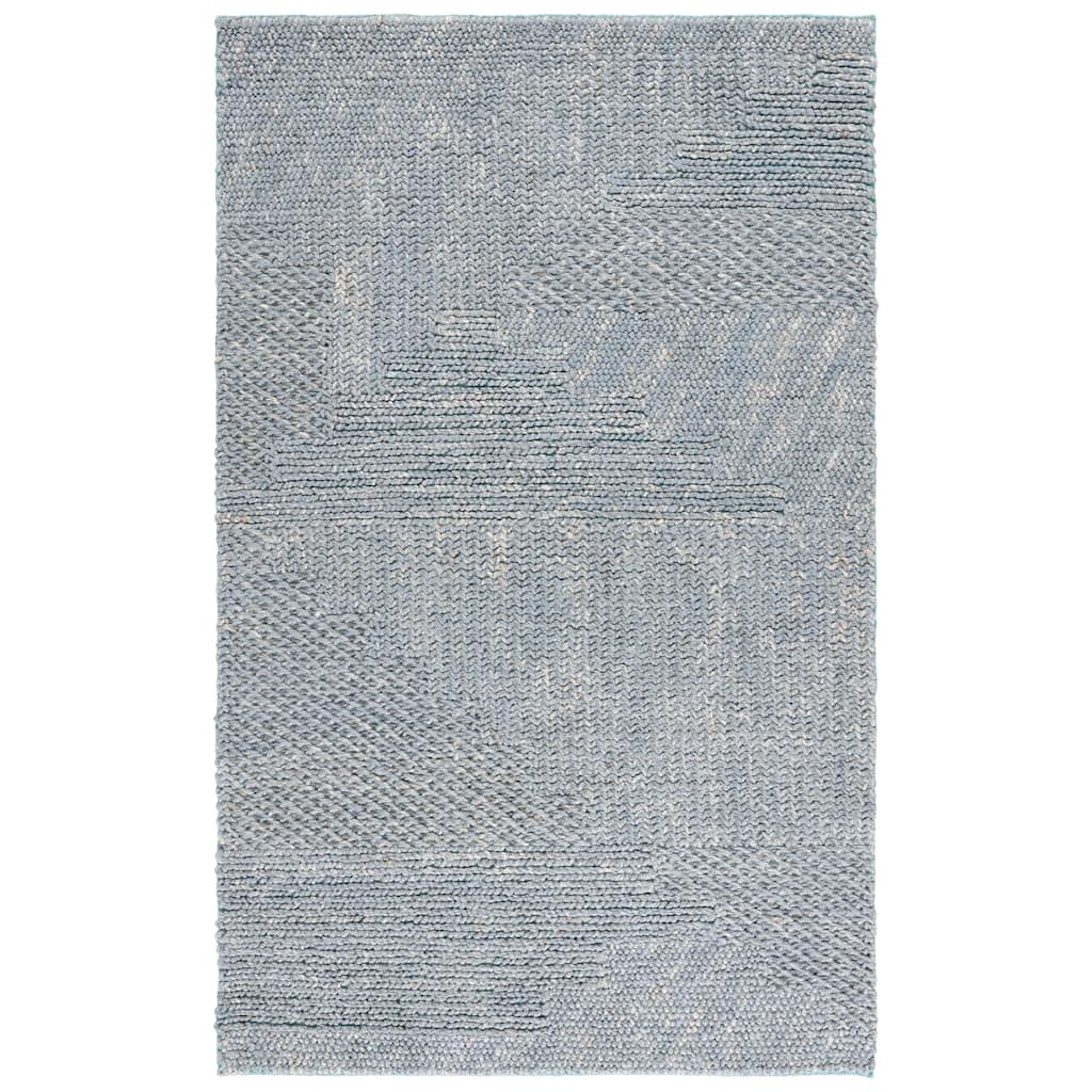 SAFAVIEH Handmade Natural Erltrud Fiber Farmhouse Hemp Rug