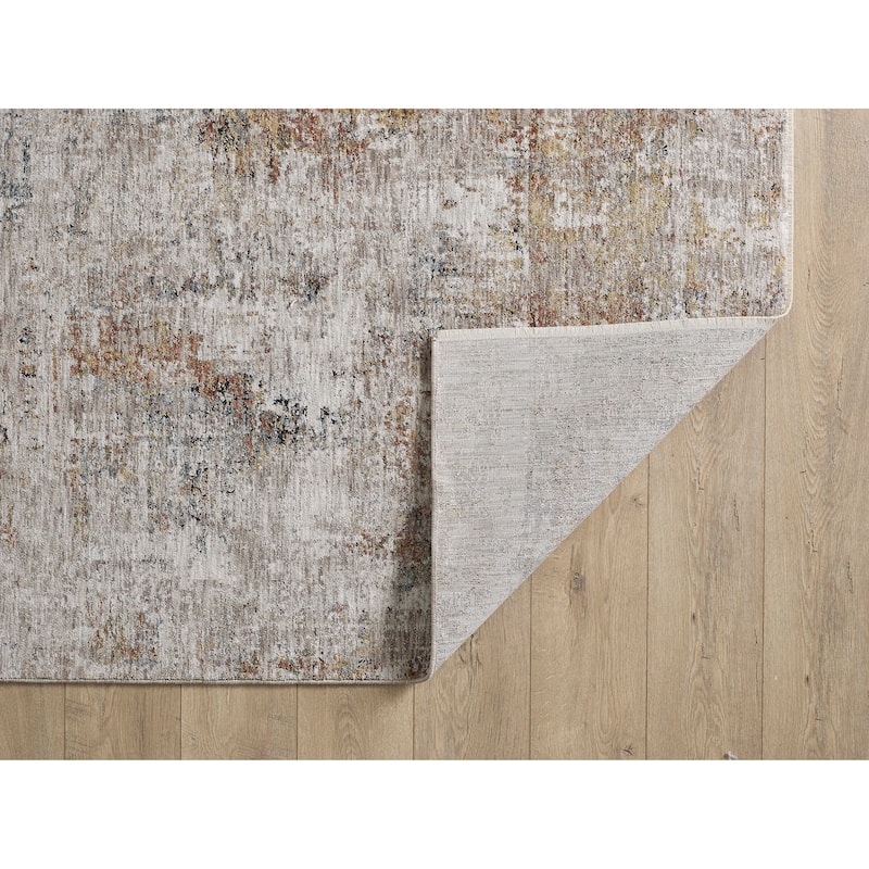 Domani Opulence Distressed In Nature Area Rug