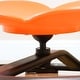 preview thumbnail 8 of 7, Qaba Sensory Spinning Chair, Flower Shaped for Autism, Kids, Toddlers, Training Body Balance & Coordination, Orange