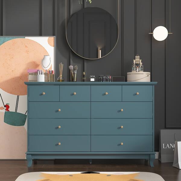blue lacquer dresser 55.1