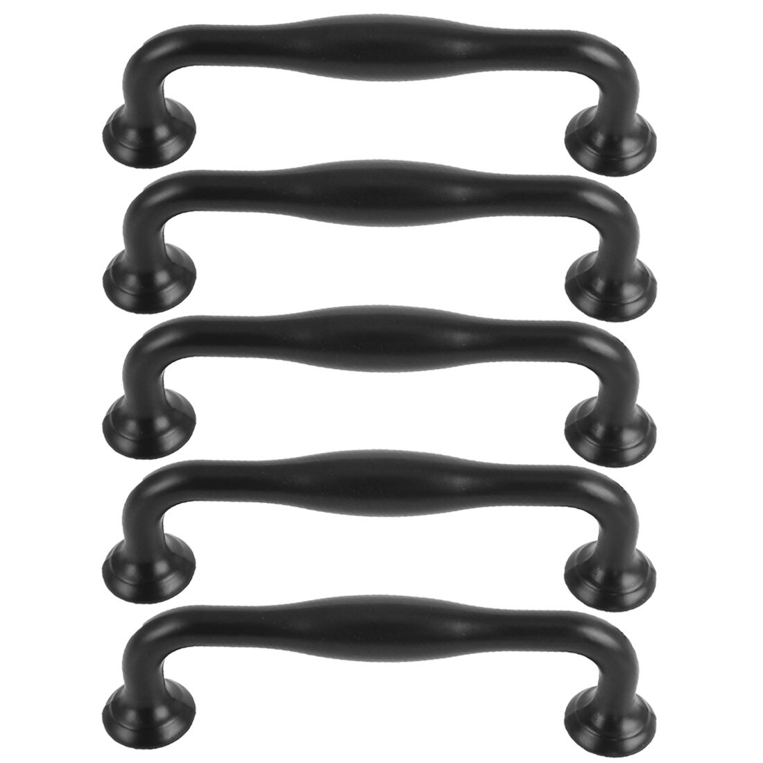 Shop 5pcs Cabinet Handles Pull Aluminum Alloy Painting 3 8 Hole