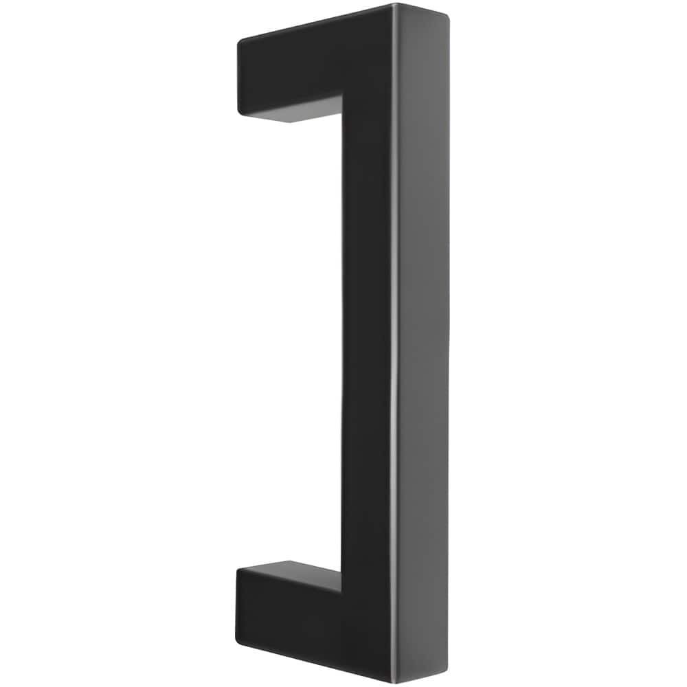 Matte Black Stainless Steel Cabinet Handles – 30 pcs, Drill-Free - 3.46 x 0.47 x 1.38 inches