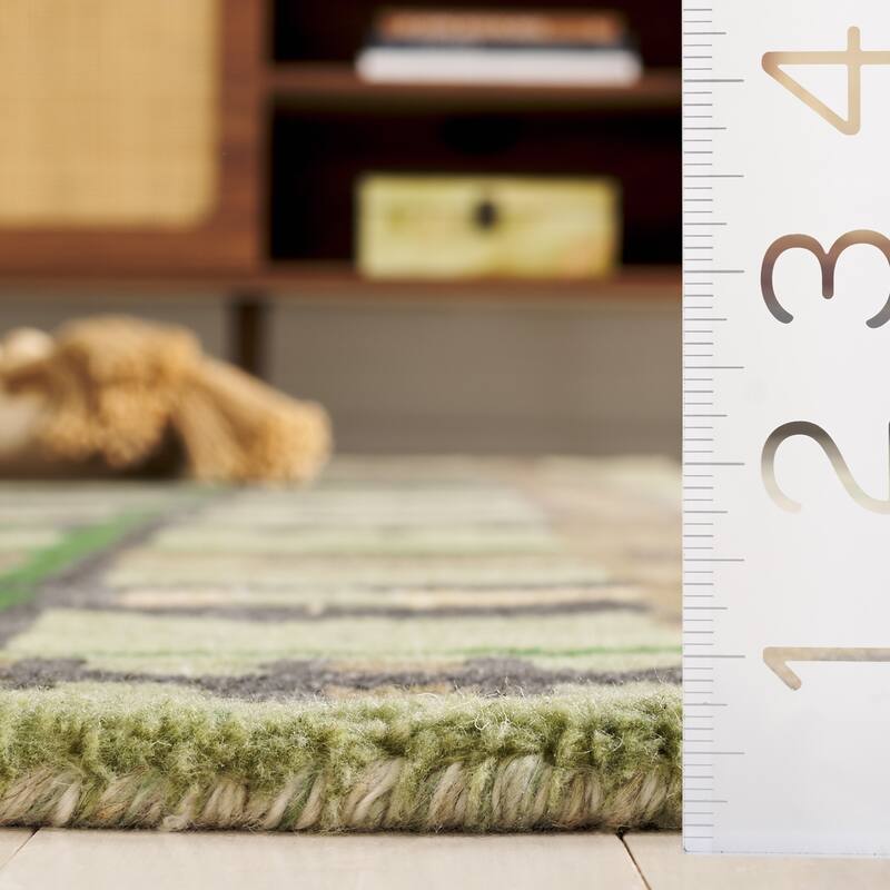 SAFAVIEH Handmade Rodeo Natusuko Drive Modern Contemporary Wool Rug