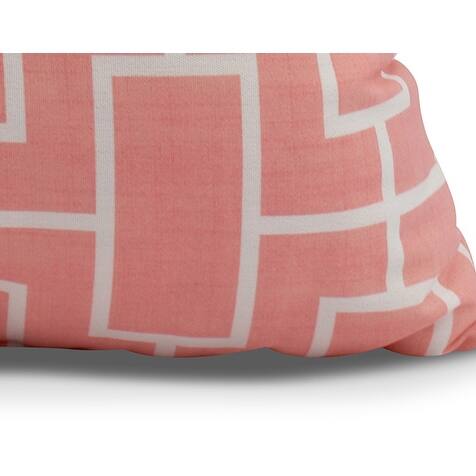 26 x 26 inch Screen Lattice Geometric Print Pillow