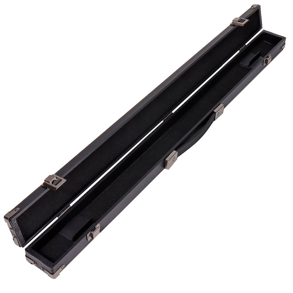 GSE™ 1x1 Hard Billiard Pool Cue Stick Hard Box. 1/2 Pool Cue Case for 1 Butts/1 Shafts