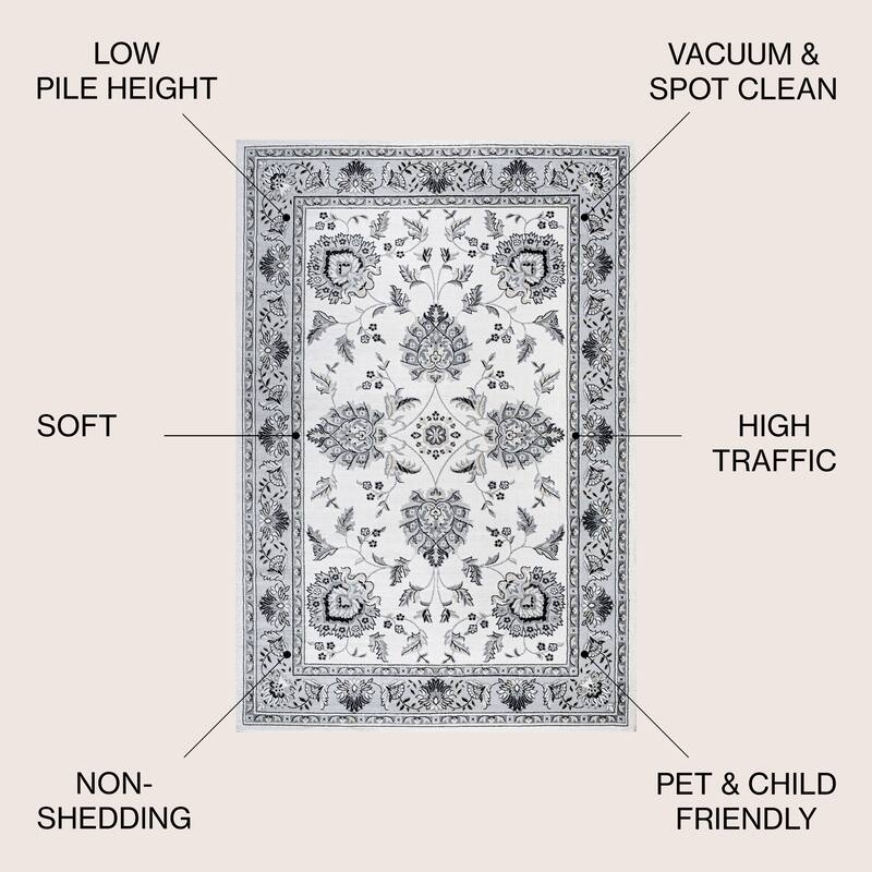 JONATHAN Y Scala French Cottage Area Rug