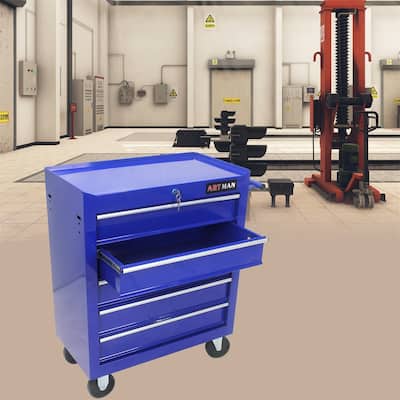 5 Drawers Multifunctional Tool Cart with Wheels