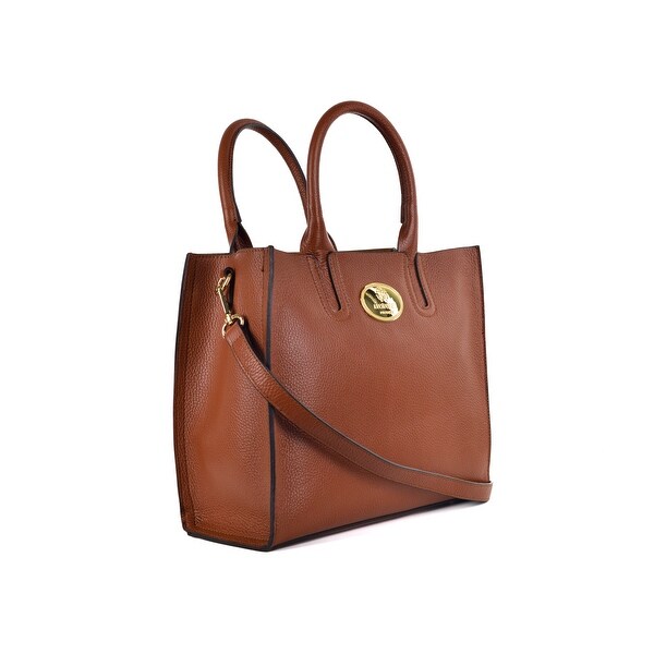 roberto cavalli leather tote